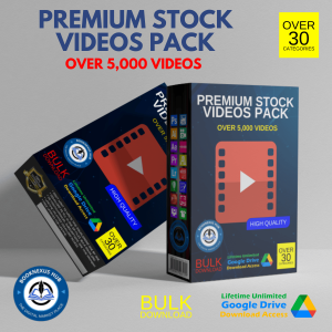 Preview of 5000+ Stock Video Footage Bundle including royalty-free HD and 4K clips, cinematic shots, and VFX videos for video editors and content creators.