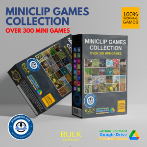 A collection of 300+ mini games featuring popular titles from MiniClip, GameStop, and SWF games, offering a variety of arcade, casual, and classic gameplay experiences.