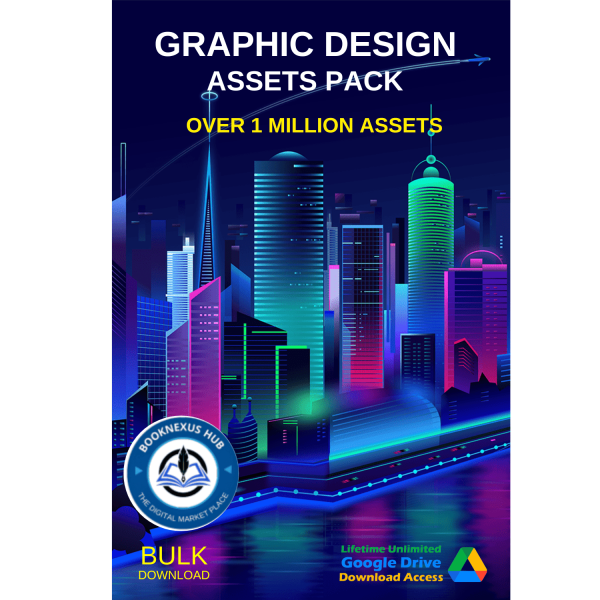 Preview of 608K Graphic Design Bundle featuring t-shirt designs, Lightroom presets, Photoshop and Illustrator templates, logos, vectors, and more creative assets